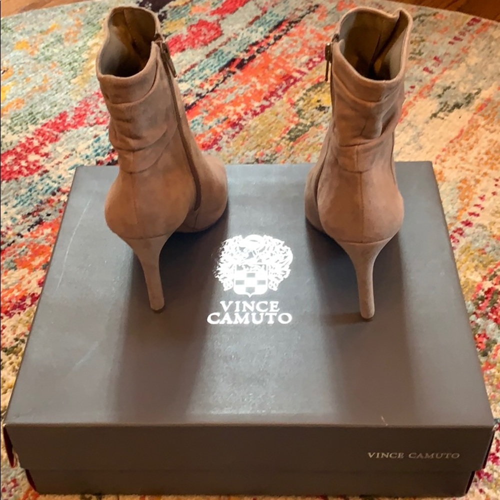 Vince Camuto Kenya peep toe booties - Picture 3 of 6